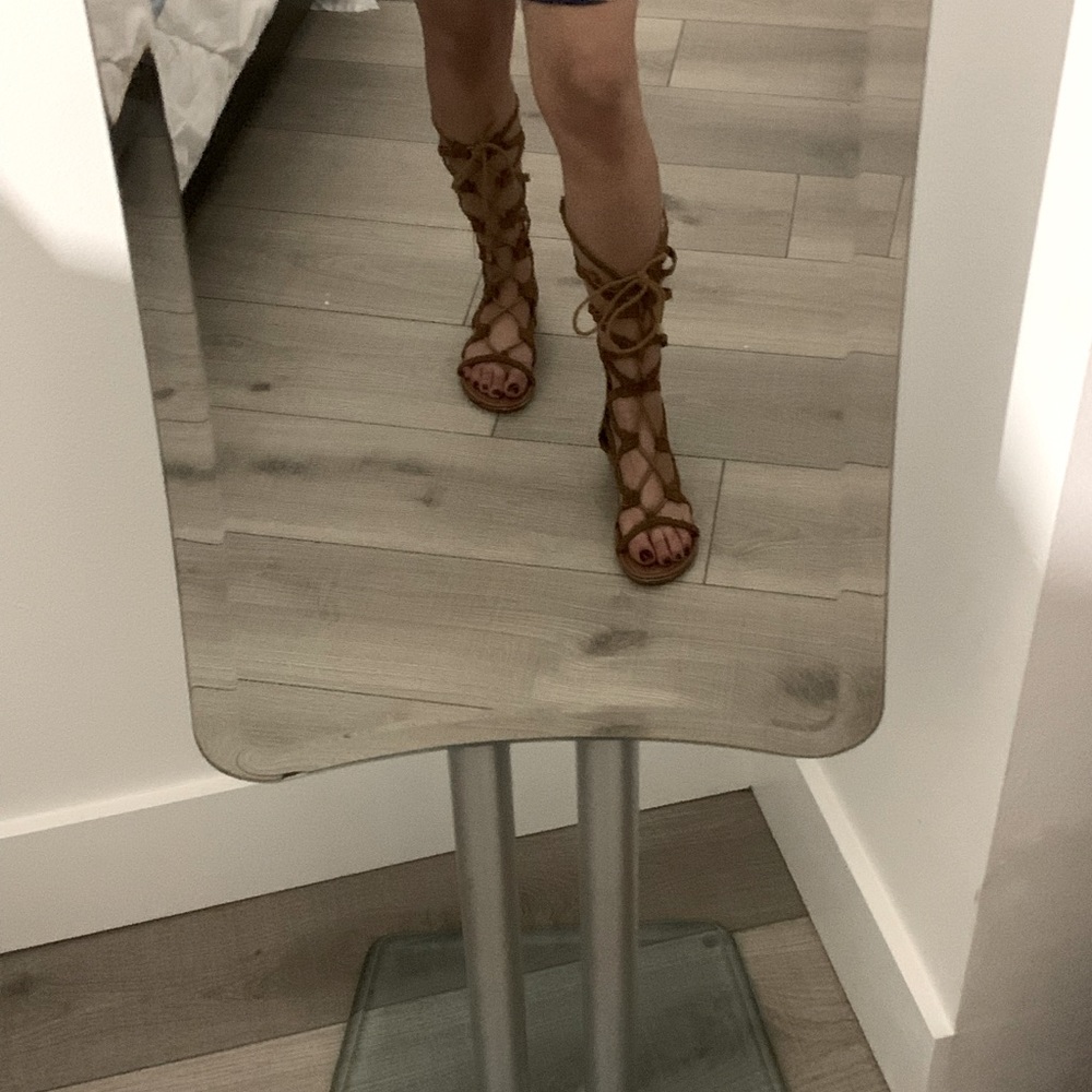 Size 2 brown sandals